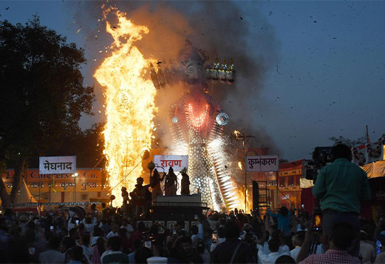 Delhi Ramlila and Ravana Dahan