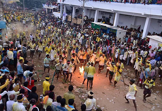 Banni Festival, Devaraguttu, Andhra Pradesh