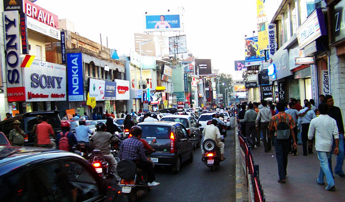 Brigade Road Bangalore Shopping