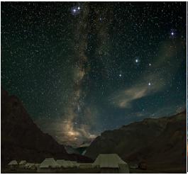 Leh and Ladakh sky gazing