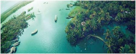 Valiyaparamba Island in Kerala