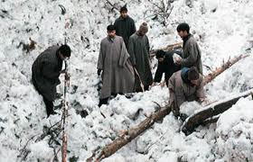 Two trapped in Kashmir avalanche