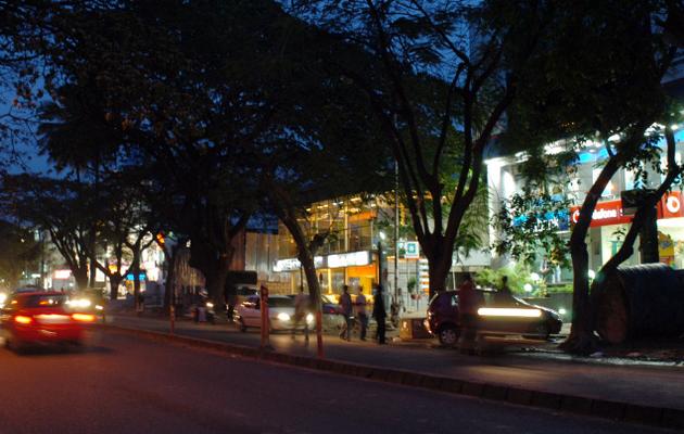 Shopping 100feet Road at Indiranagar Bangalore