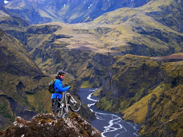 biking