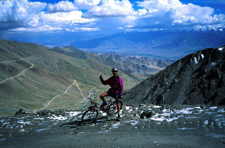 biking